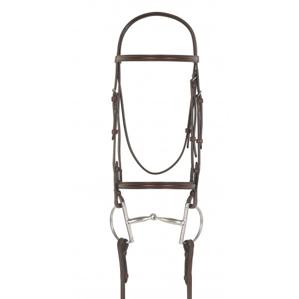 Camelot® Plain Raised Snaffle Bridle