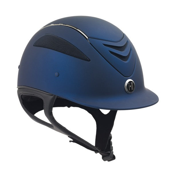 One K Defender Chrome Stripe Helmet