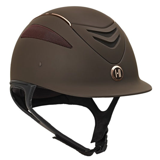 One K Defender Rose Gold Stripe Helmet