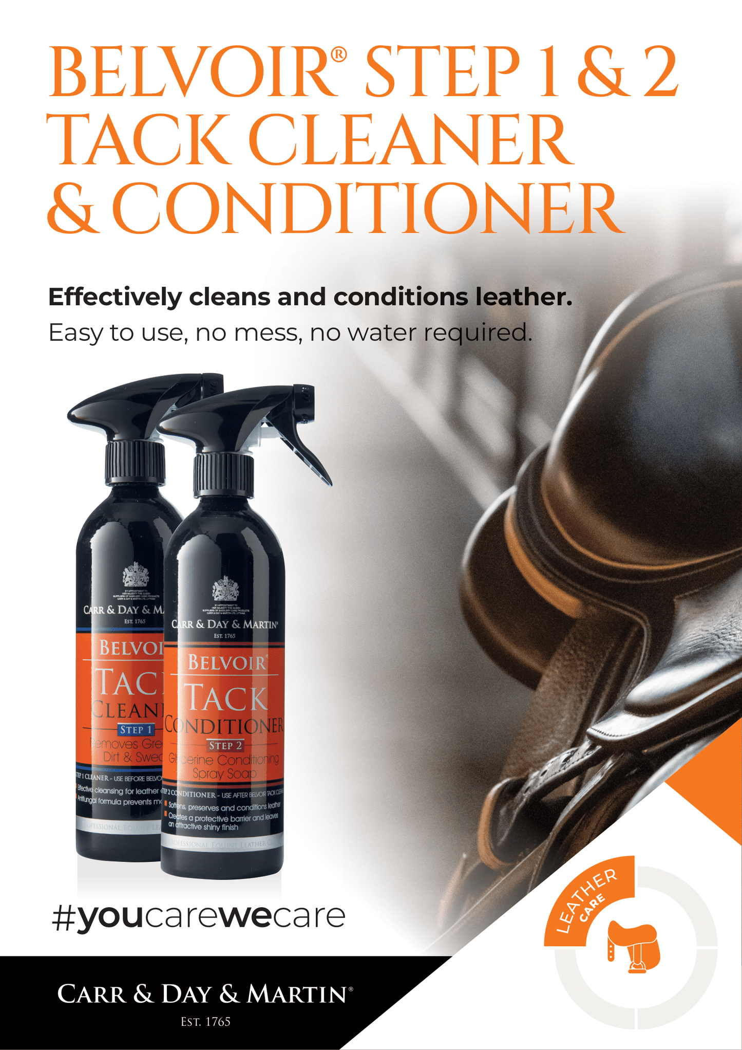 Belvoir Leather Tack Conditioner - Step 2