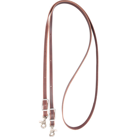 Latigo Roping Rein 1/2-inch Thick Buckle Snap Ends